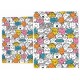 Ano 2015. Conjunto de Papel de Carta Mr. Men Little Miss Sanrio