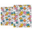 Ano 2015. Conjunto de Papel de Carta Mr. Men Little Miss - Sanrio