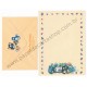 Ano 1994. Conjunto de Papel de Carta PataPataPeppy Vintage CLA Sanrio