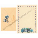 Ano 1994. Conjunto de Papel de Carta PataPataPeppy Vintage CLA Sanrio