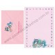 Ano 1994. Conjunto de Papel de Carta PataPataPeppy Vintage CRS Sanrio