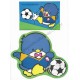 Ano 1986. Conjunto de Papel de Carta Tuxedosam Soccer Vintage Sanrio