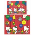 Ano 1990. Conjunto de Papel de Carta Hello Kitty RGB Sanrio