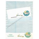 Anos 80. Conjunto de Papel de Carta Little Twin Stars Antigo (Vintage) - Taiwan