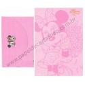 Conjunto de Papel de Carta ANTIGO Personagens Disney Minnie CRS