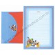 Conjunto de Papel de Carta ANTIGO Personagens Disney Friends Forever