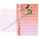 Conjunto de Papel de Carta ANTIGO Personagens Disney Duck'n Roll Band CRS