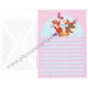 Conjunto de Papel de Carta ANTIGO Personagens Disney Donald & Margarida