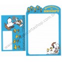 Conjunto de Papel de Carta Snoopy Happiness Vintage Peanuts