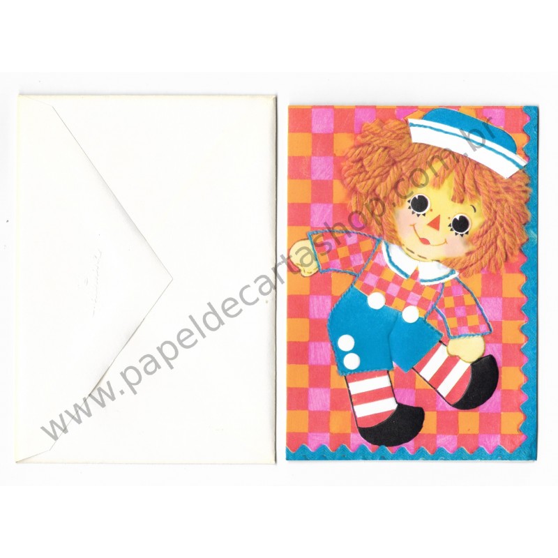 Notelette Importado Raggedy Ann CBR - The Bobbs-Merrill Co