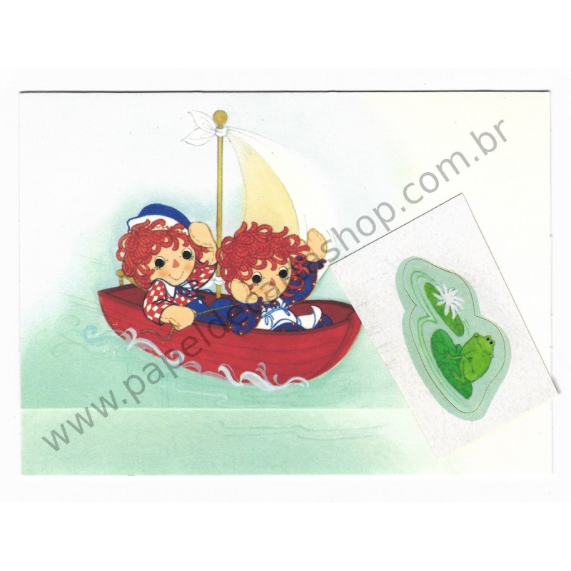 Postalete Antigo Importado Raggedy Ann Hallmark