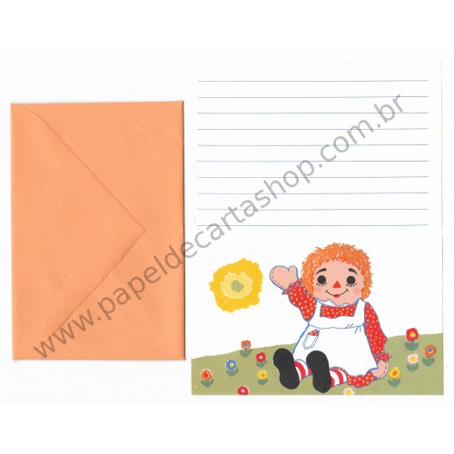 Conjunto de Papel de Carta Importado Annie Baby - Montag