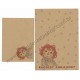 Conjunto de Papel de Carta Importado Raggedy Ann & Andy CRE