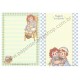 Kit 2 Papéis de Carta Importados Raggedy Ann & Andy