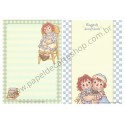 Kit 2 Papéis de Carta Importados Raggedy Ann & Andy