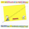 Kit 2 Conjuntos de Papel de Carta Peanuts CAM Antigo (Vintage) Hallmark