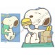Conjunto de Papel de Carta Snoopy Hamburger Vintage Hallmark Japan
