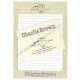 Conjunto de Papel de Carta Antigo Charlie Brown 1950 Hallmark Peanuts Japan