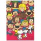 Conjunto de Papel de Carta Antigo Snoopy Lucy Van Pelt Hallmark Japan