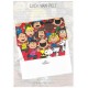 Conjunto de Papel de Carta Antigo Snoopy Lucy Van Pelt Hallmark Japan