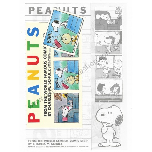 Conjunto de Papel de Carta Peanuts Strip Vintage Hallmark Japan