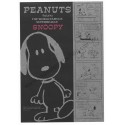 Conjunto de Papel de Carta Peanuts Black Vintage Hallmark Japan