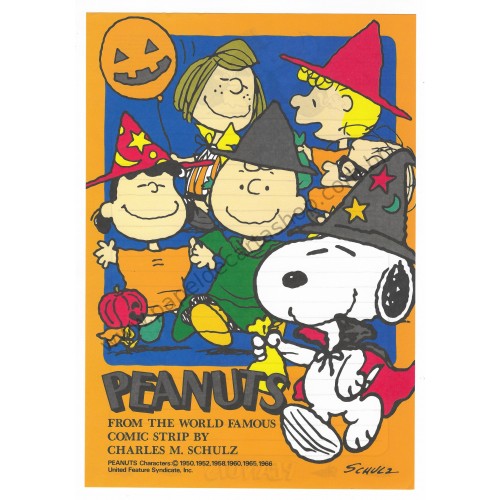 Conjunto de Papel de Carta Peanuts HWN2 Vintage Hallmark Japan