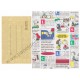 Conjunto de Papel de Carta Snoopy M Vintage Hallmark Japan