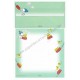 Conjunto de Papel de Carta Original Antigo Snoopy Woodstock Peanuts