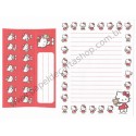 Ano 2004. Conjunto de Papel de Carta Hello Kitty and Bear CVM2 Sanrio