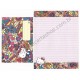 Ano 2002. Conjunto de Papel de Carta Hello Kitty KT862 Sanrio