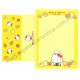 Ano 2002. Conjunto de Papel de Carta Hello Kitty Baking Sanrio