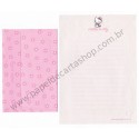 Ano 1998. Conjunto de Papel de Carta Hello Kitty CRS Sanrio