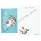 Ano 1997. Conjunto de Papel de Carta Hello Kitty Mermaid Sanrio