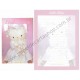 Ano 2000. Conjunto de Papel de Carta Hello Kitty Goods 03 Sanrio