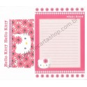 Ano 2004. Conjunto de Papel de Carta Hello Kitty Best Collections 16 Sanrio