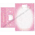 Ano 2004. Conjunto de Papel de Carta Hello Kitty Best Collections 17 Sanrio