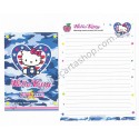 Ano 2001. Conjunto de Papel de Carta Hello Kitty Super Star Sanrio