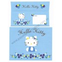 Ano 2004. Conjunto de Papel de Carta Hello Kitty Blueberry Sanrio