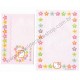 Ano 1997. Conjunto de Papel de Carta Hello Kitty CRS Sanrio