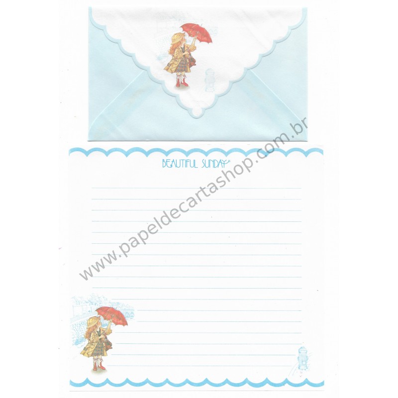 Conjunto de Papel de Carta Beautiful Sunday 02 CAZ