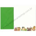 Conjunto de Papel de Carta Antigo Importado Muppets CVD - Hallmark