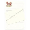 Conjunto de Papel de Carta Antigo Importado Mary Hamilton BEAR 05 - Hallmark