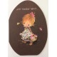 Notecard Cartão Antigo Importado Betsey Clark Easter Hallmark