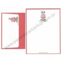 Conjunto de Papel de Carta Snoopy Better Day CVM Antigo Vintage Peanuts