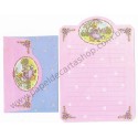 Ano 1989 Conjunto de Papel de Carta Antigo Meadow Sweet2 Vintage Sanrio