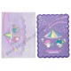 Ano 1976. Conjunto de Papel de Carta Little Twin Stars AZ Antigo (Vintage) Sanrio