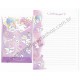 Ano 2016. Kit 2 Conjuntos de Papel de Carta Little Twin Stars Stars & Sugar Sanrio
