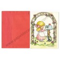 Notelete Antigo Joan Walsh Anglund Hallmark Crown