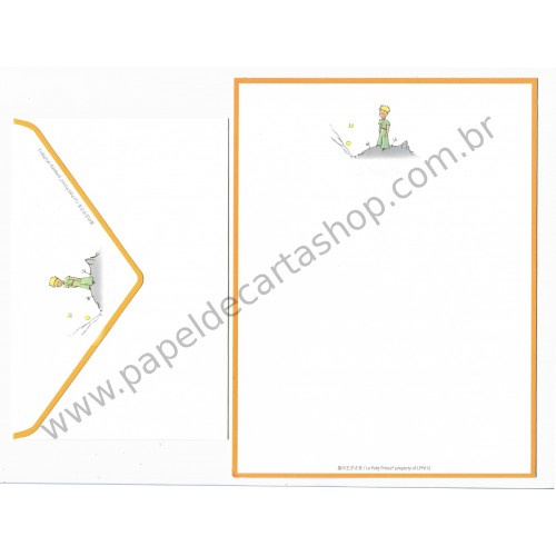 Conjunto de Papel de Carta Importado Le Petit Prince LPP612 CAM